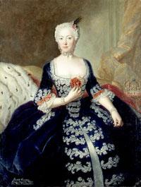 antoine pesne Portrait of Elisabeth Christine von Braunschweig-Bevern oil painting image